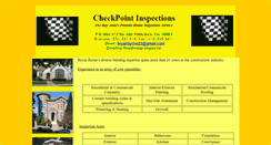 Desktop Screenshot of checkpointinspections.net